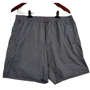 Bird Dogs Boom Shorts Gray Lined Athletic Casual Shorts Mens XXL 2XL